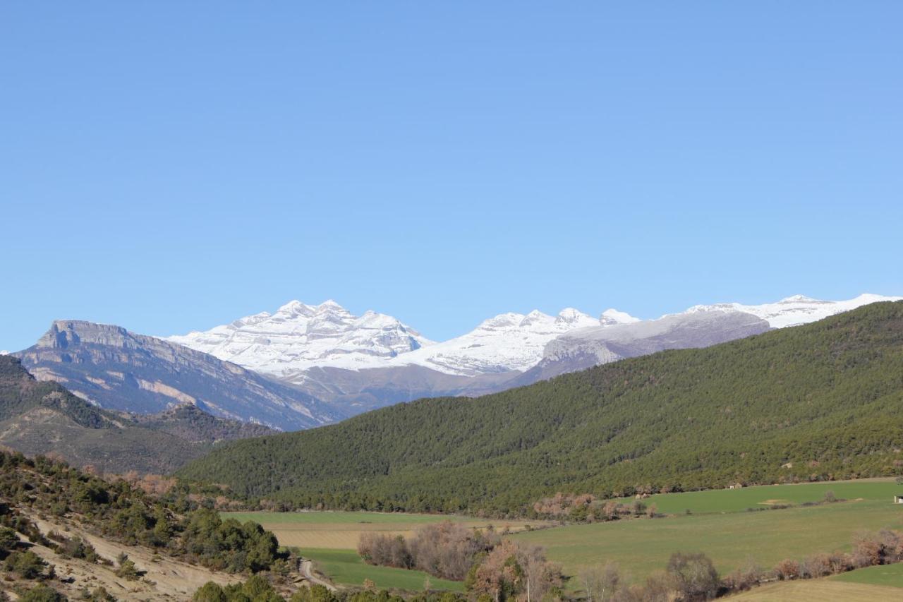 Casa Encuentra, En El Pirineo Al Lado De Ainsa Guest House El Pueyo de Araguas ภายนอก รูปภาพ