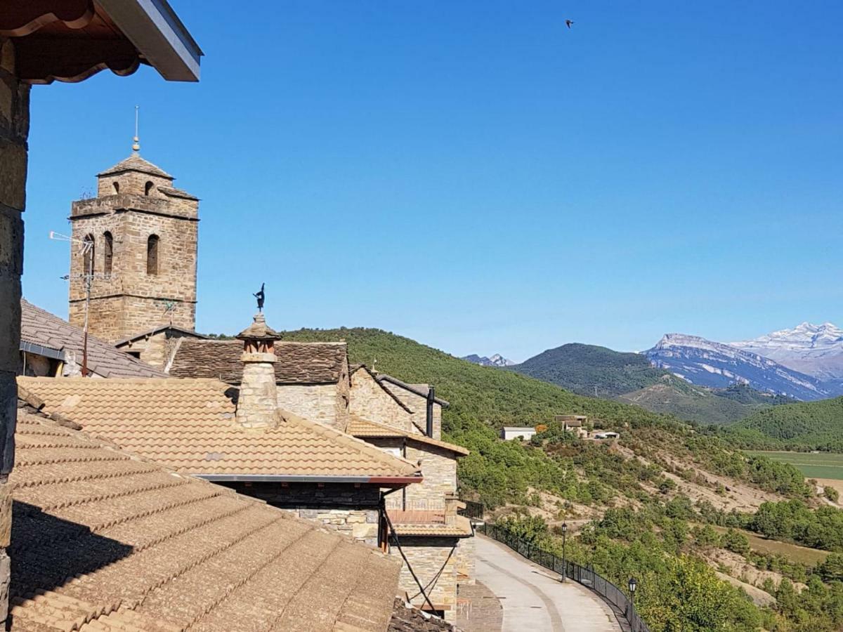 Casa Encuentra, En El Pirineo Al Lado De Ainsa Guest House El Pueyo de Araguas ภายนอก รูปภาพ